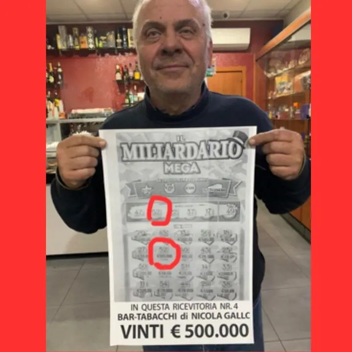 Terranova di Sibari baciata dalla fortuna, vinti 500mila euro con un gratta e vinci