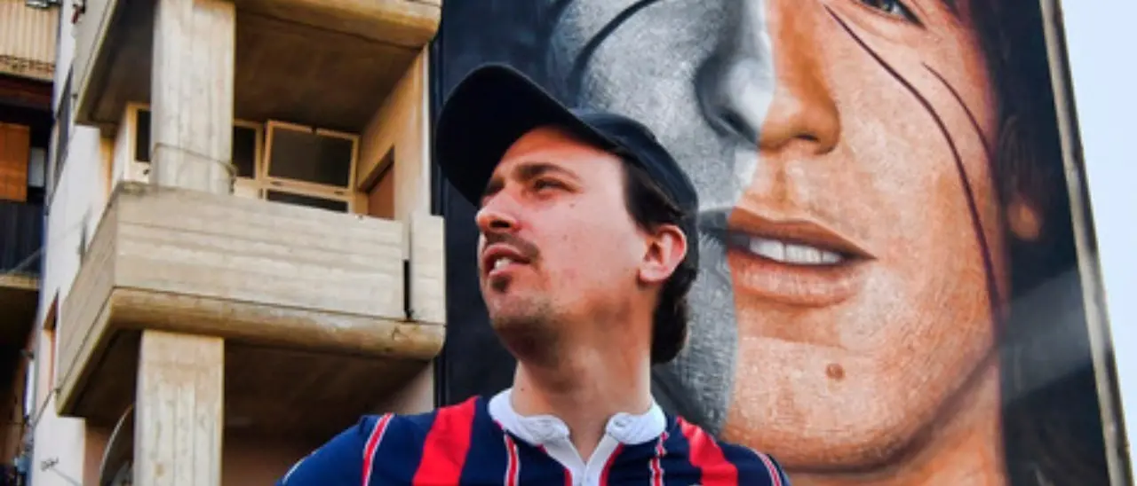 Strage di migranti: a Crotone un murales dello street artist Jorit per ricordare i morti di Cutro