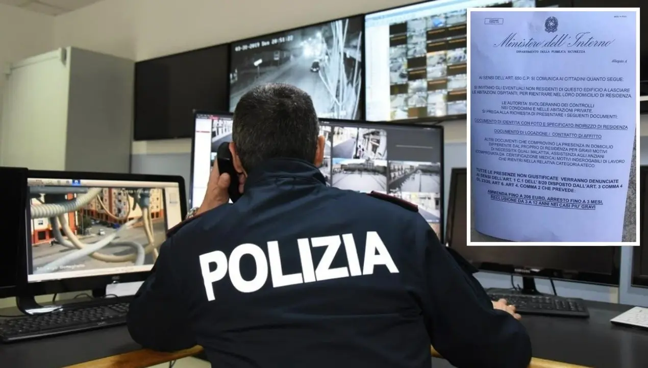 Circolare del Ministero invita i non residenti a lasciare casa, la polizia: «È una truffa»