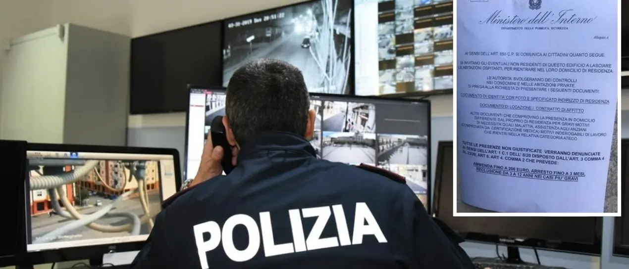 Circolare del Ministero invita i non residenti a lasciare casa, la polizia: «È una truffa»