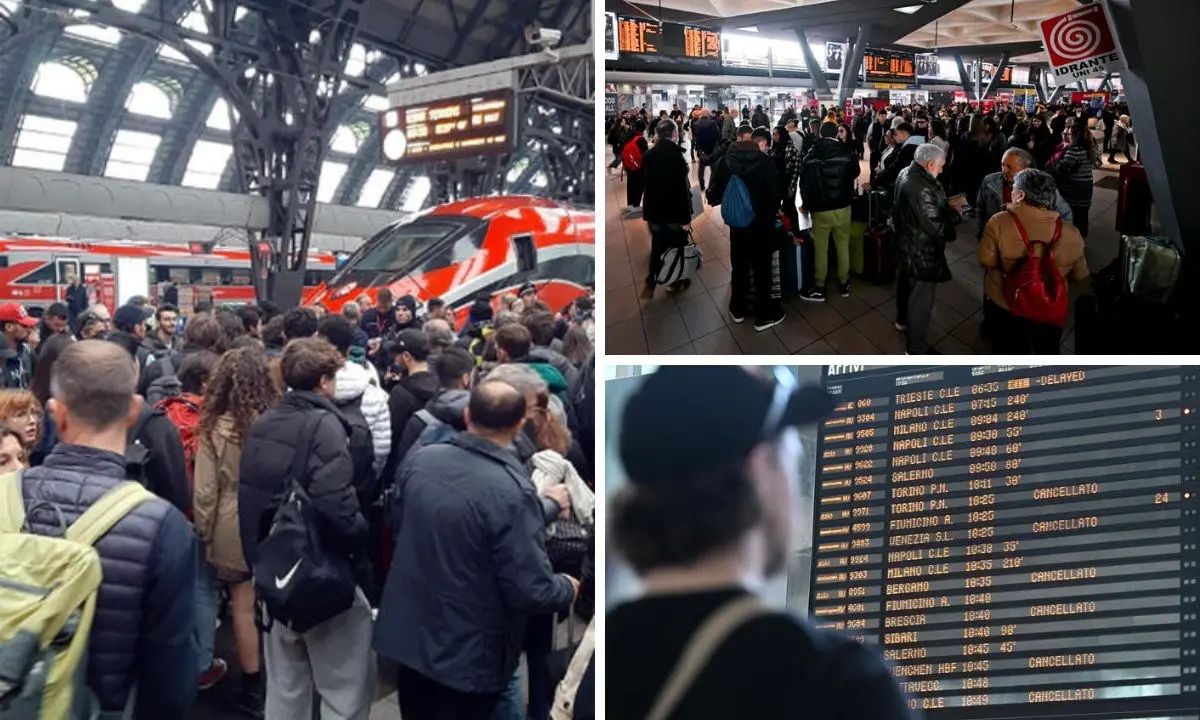 Treni, l’alta velocità riparte ma quanti disagi anche in Calabria: Italia tagliata in due per un’intera mattinata