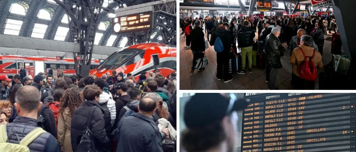 Treni, l’alta velocità riparte ma quanti disagi anche in Calabria: Italia tagliata in due per un’intera mattinata