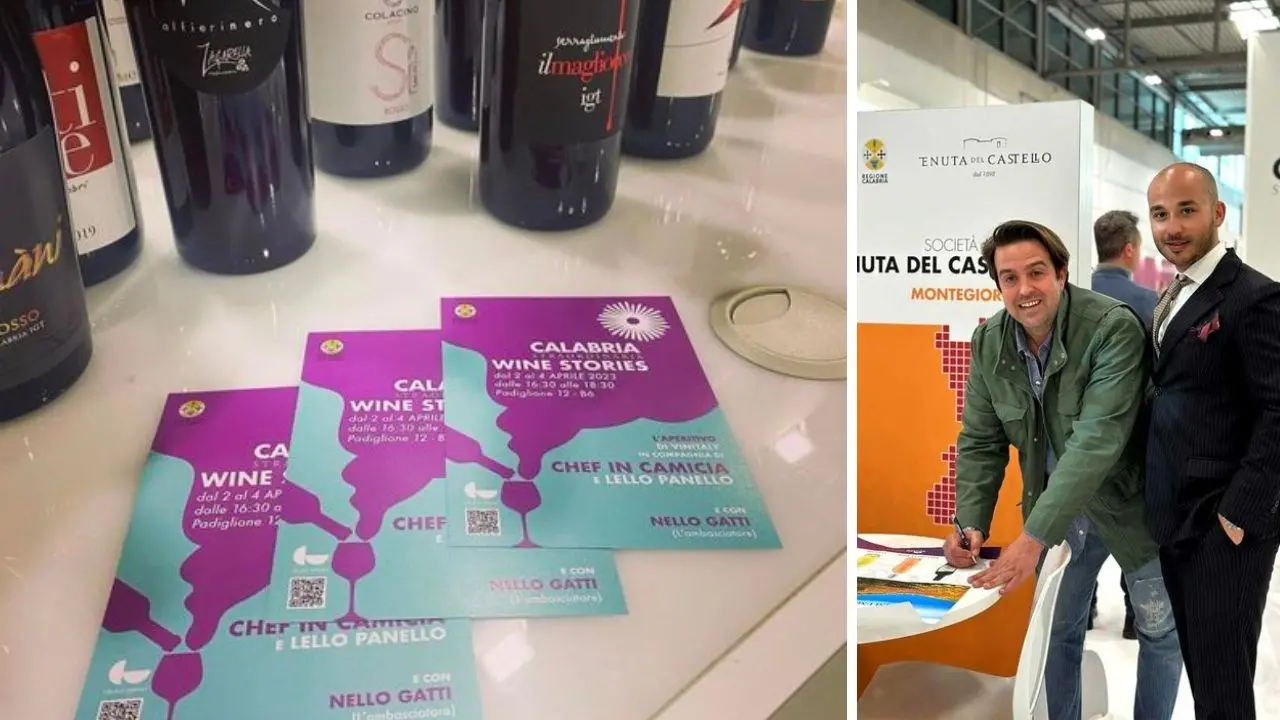 Vinitaly 2023, i vini calabresi spopolano tra influencer e food blogger: in estasi i follower di uno Chef in Camicia