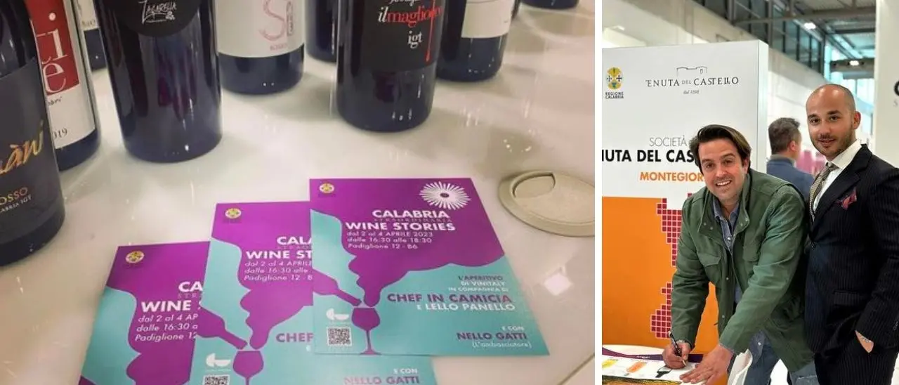 Vinitaly 2023, i vini calabresi spopolano tra influencer e food blogger: in estasi i follower di uno Chef in Camicia