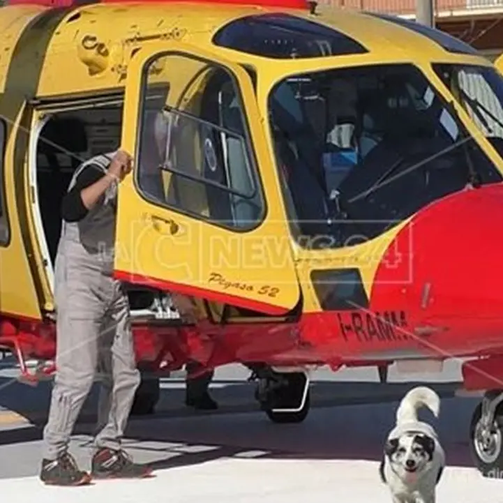 Siderno, donna ustionata a causa incidente domestico: trasportata in elisoccorso al Gom