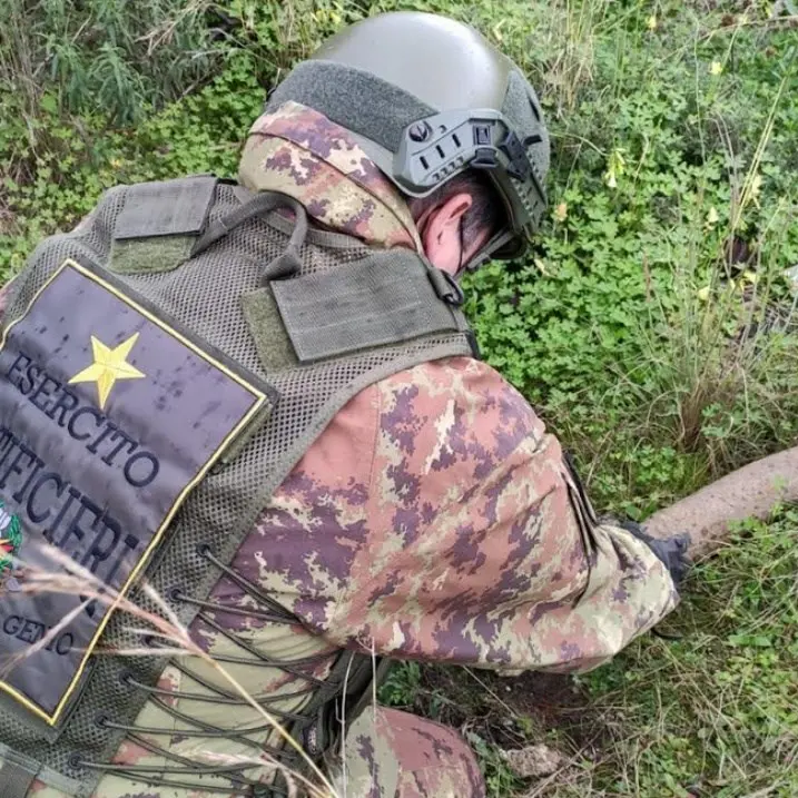 Reggio Calabria, ordigno della seconda guerra mondiale trovato in ex caserma