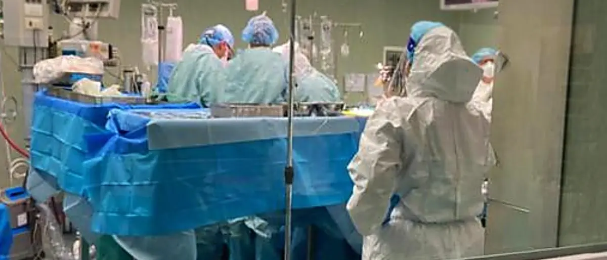 Intervento record a Torino: eseguito trapianto di fegato tra due positivi al Covid