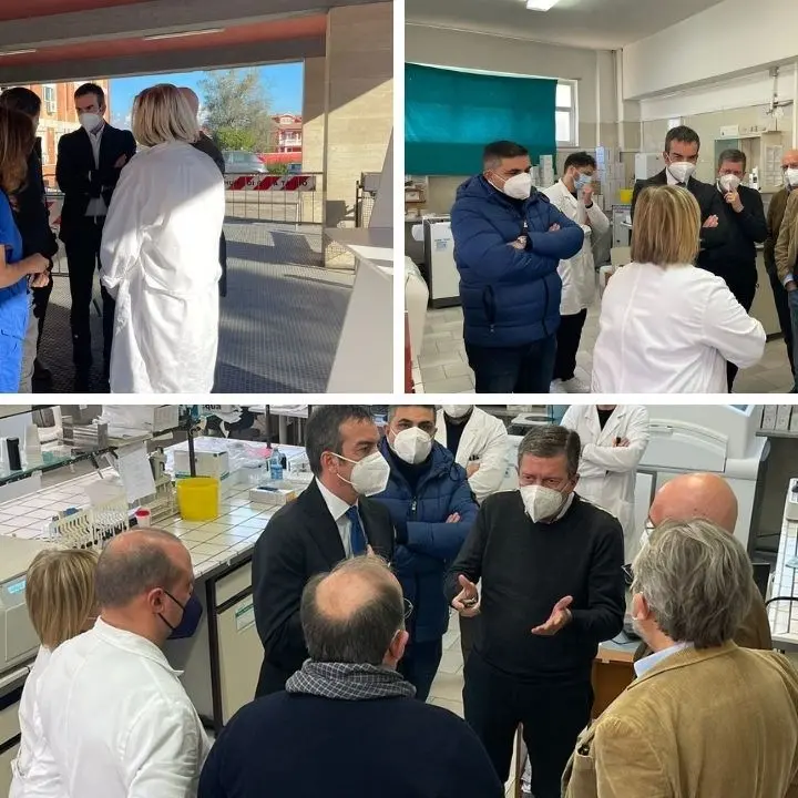 Occhiuto in visita negli ospedali del Reggino: «Presto nuove assunzioni»