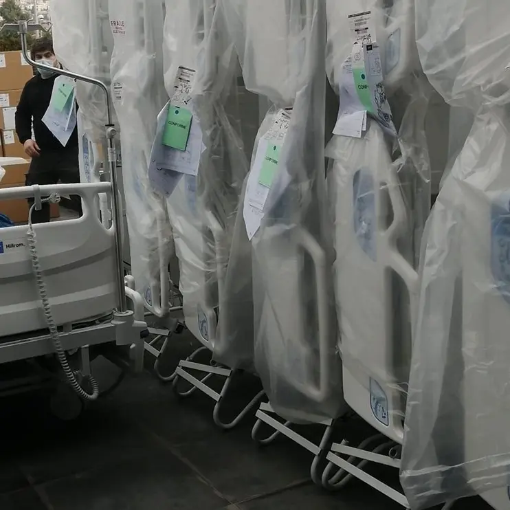 Lavori in corso all’ospedale di Lamezia per la nuova terapia intensiva, arrivati letti e attrezzature mediche