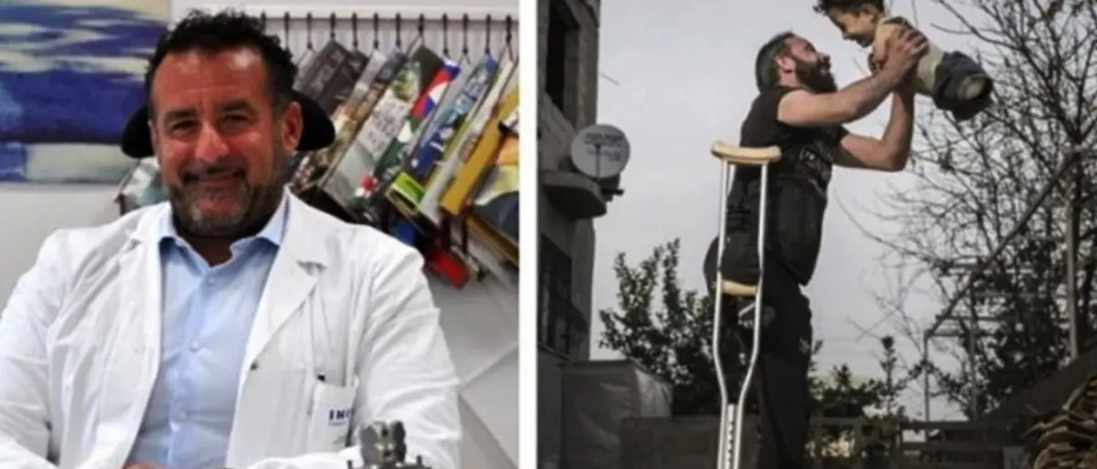 Sarà curato da un calabrese il piccolo Mustafà, il bimbo senza arti simbolo della guerra in Siria