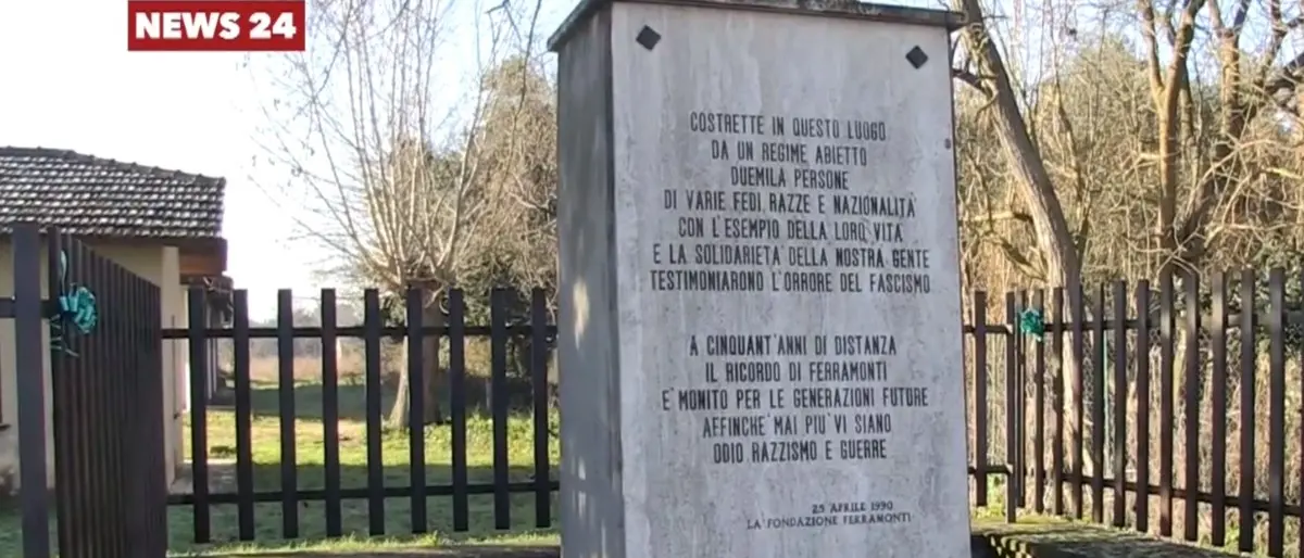 Gionata della memoria, all’ex campo di concentramento di Tarsia l’omaggio alle vittime della Shoah