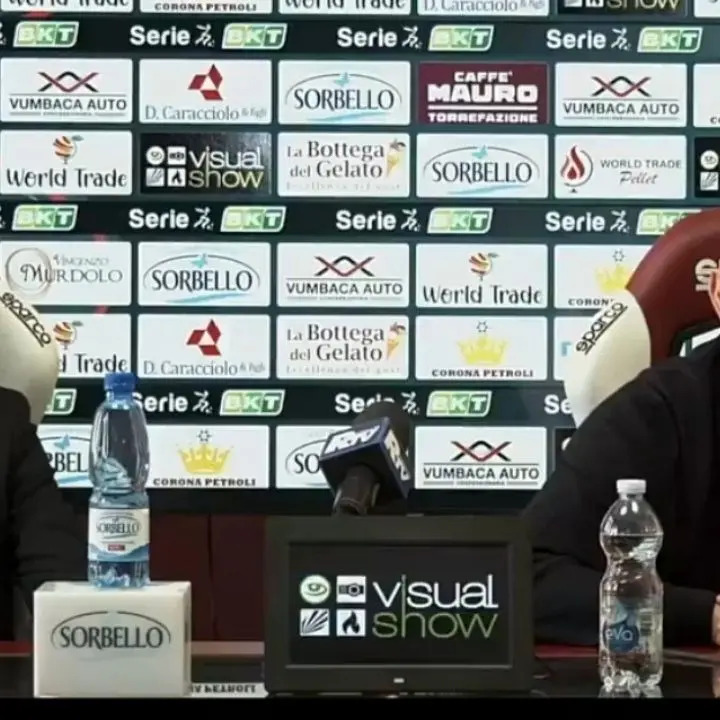 Reggina, mister Stellone: «Convinto della salvezza, altrimenti sarebbe stato folle venire»