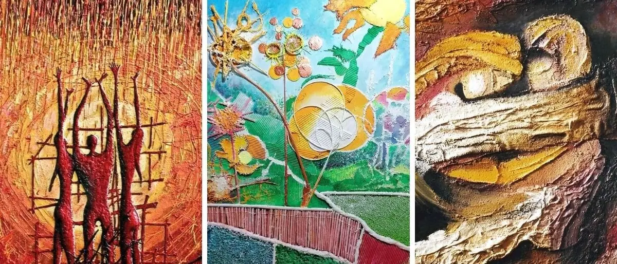 Pittore e scultore, trasforma gli scarti in arte: ecco le straordinarie opere di Giò Cascone