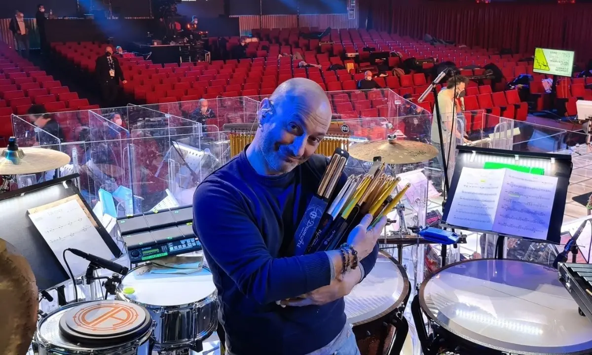 La Calabria al festival con le percussioni del Maestro Tarcisio Molinaro