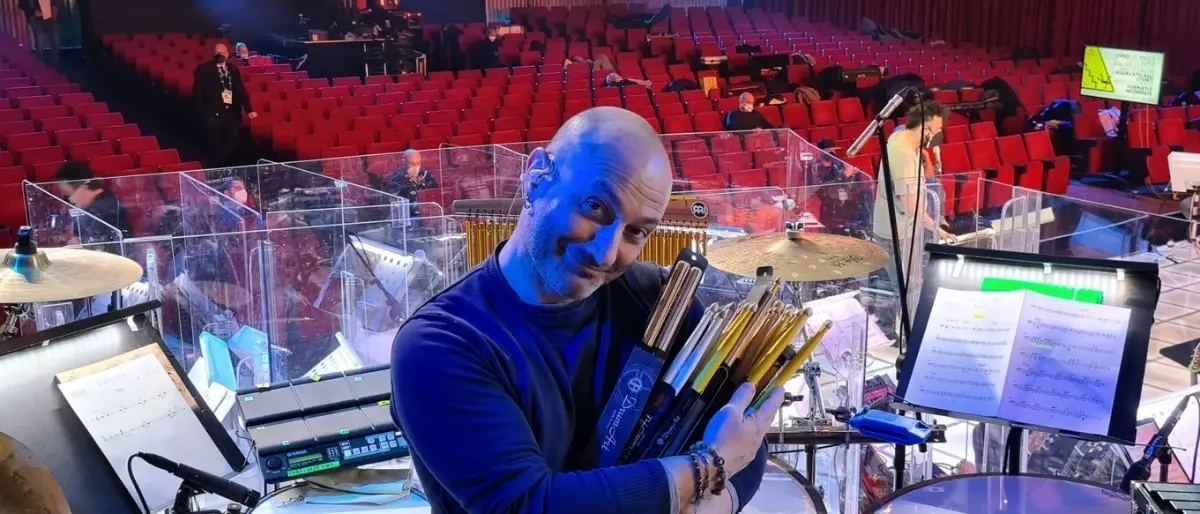 La Calabria al festival con le percussioni del Maestro Tarcisio Molinaro