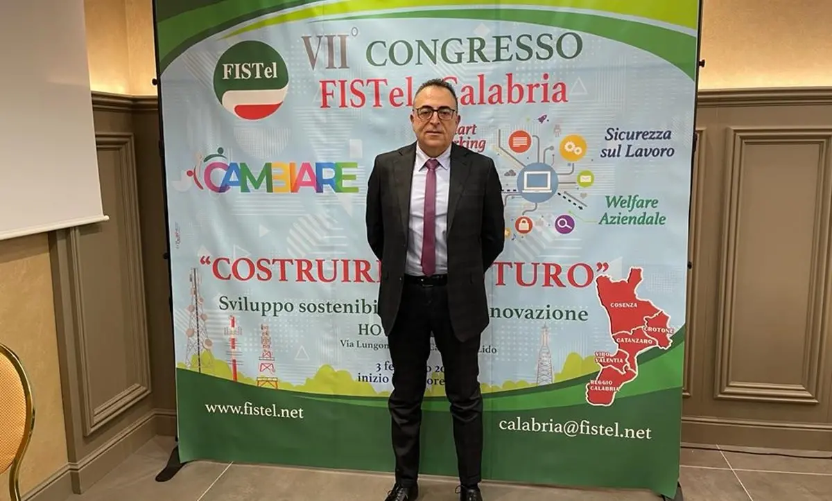 Fistel Cisl Calabria, Francesco Canino confermato segretario generale