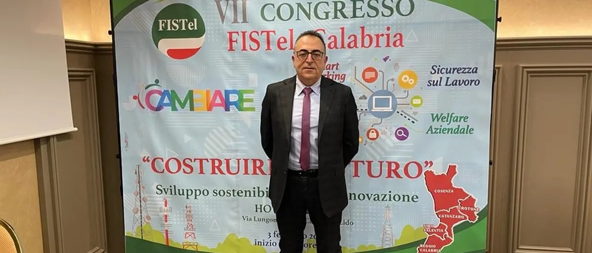 Fistel Cisl Calabria, Francesco Canino confermato segretario generale