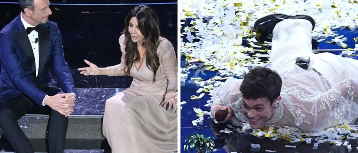 Sanremo 2022, allerta massima per l’uragano Blanco. Brividi tra Ama e Sabrina
