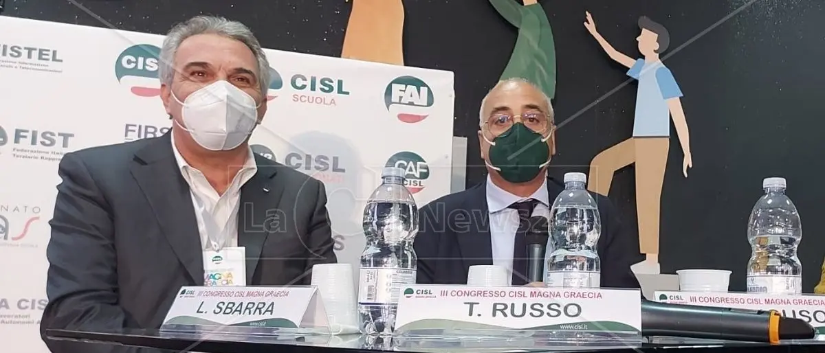 Il segretario Cisl Luigi Sbarra in Calabria: «Modificare legge di bilancio per sterilizzare il caro-bollette»
