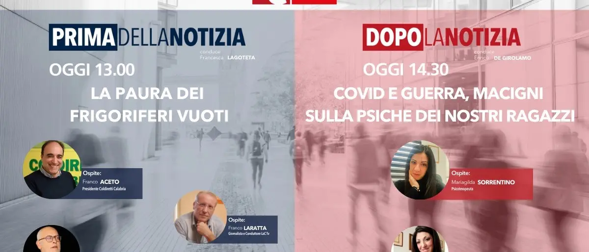 Gli effetti della guerra su economia e società, dall’agricoltura in ginocchio al disagio dei ragazzi: se ne parla su LaC
