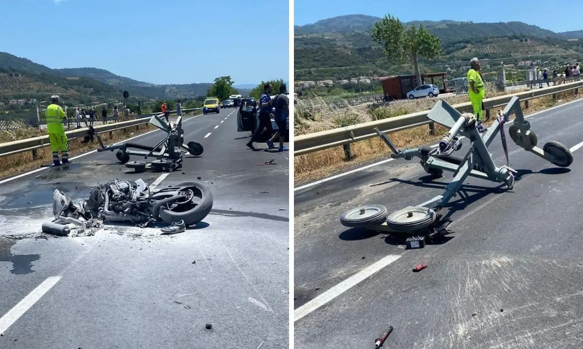 Incidente sulla statale 18 tra Nocera e Amantea, un ferito: sul posto l’elisoccorso