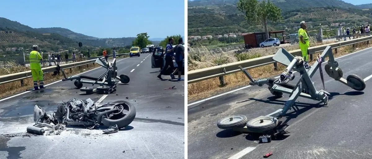 Incidente sulla statale 18 tra Nocera e Amantea, un ferito: sul posto l’elisoccorso