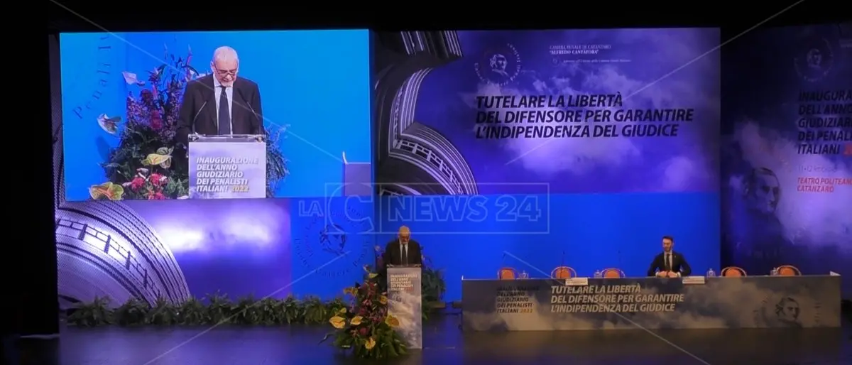 Inaugurazione dell’anno giudiziario, i penalisti: «Troppo carcere preventivo. Pittelli? Un caso»