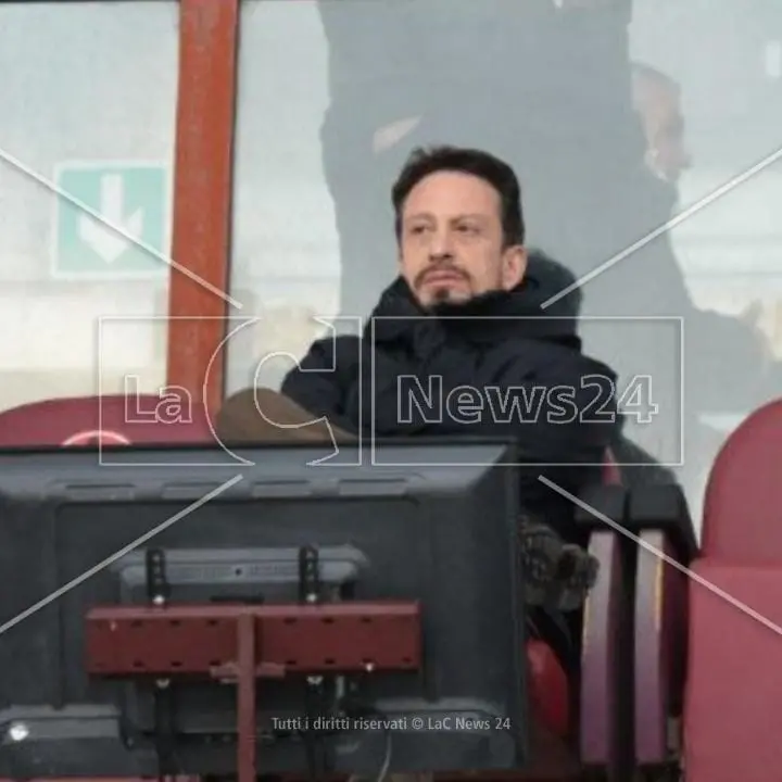 Reggina, il presidente Luca Gallo colpito da un grave malore