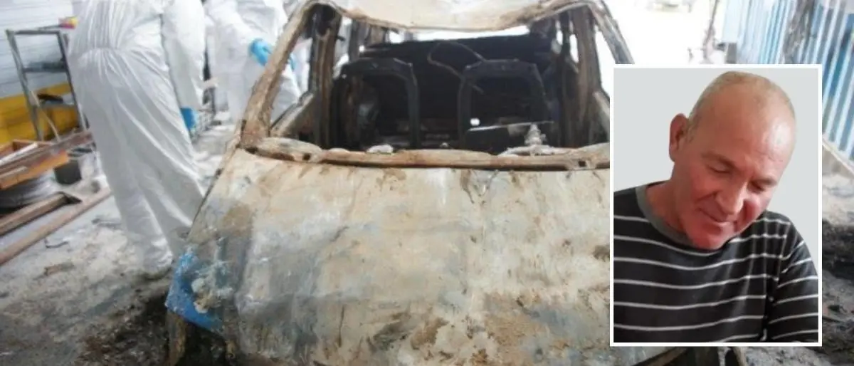 Cadavere carbonizzato ritrovato in un’auto nel Vibonese, l’obiettivo degli autori era cancellare ogni traccia