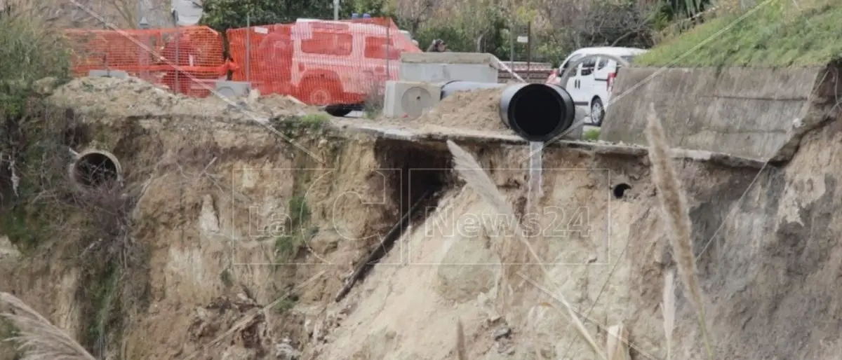 Frana a San Calogero, la Lega: «Occhiuto intervenga facendo leva sui fondi del Pnrr»