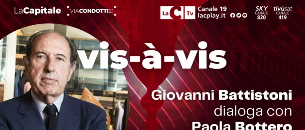 LaCapitale vis-à-vis, Gianni Battistoni ospite della puntata di venerdì 4 marzo