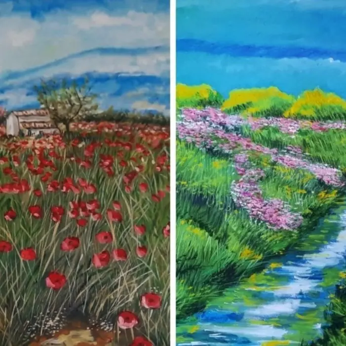 L’arte del maestro vibonese Liguori in campo per gli ucraini fuggiti dalla guerra
