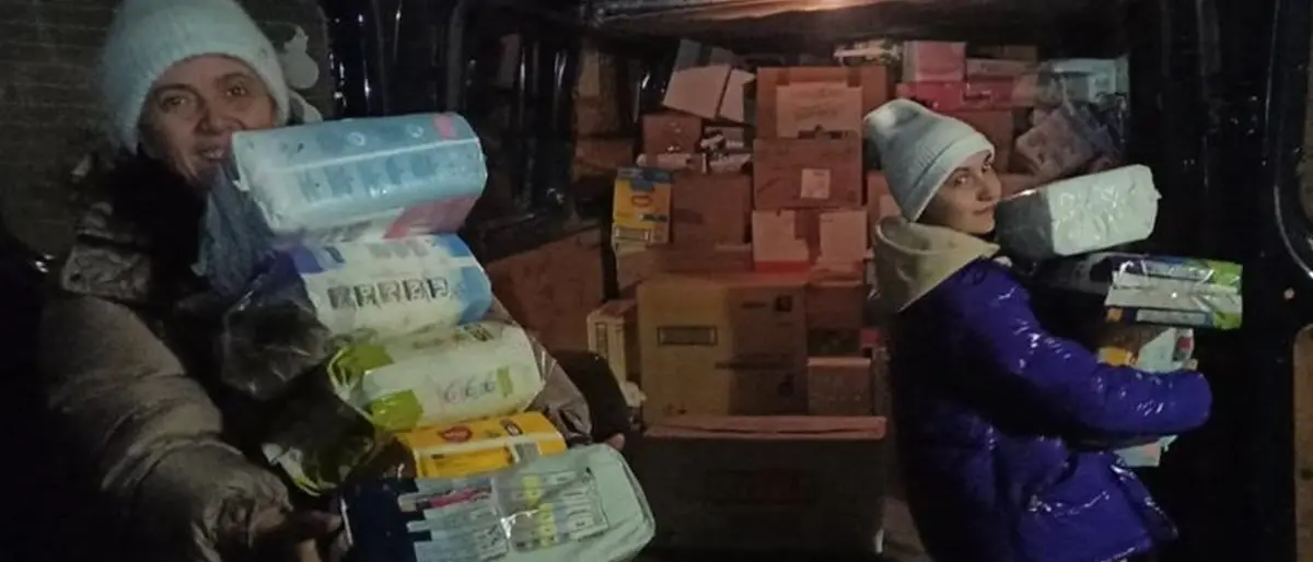 Il lungo viaggio verso l’Ucraina degli aiuti raccolti nell’area urbana cosentina