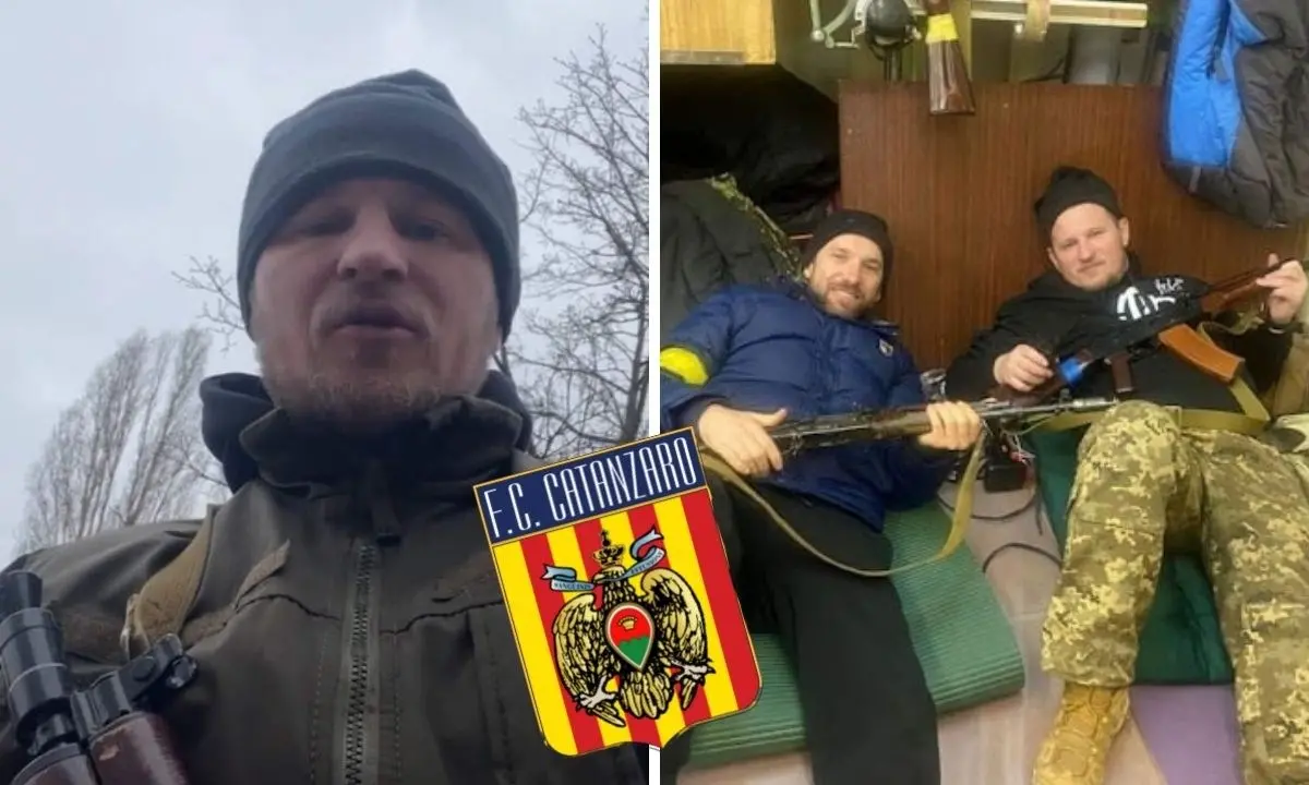 Fc Catanzaro: prendono le armi gli ex calciatori della squadra di Kiev che prese nome e colori dal club calabrese