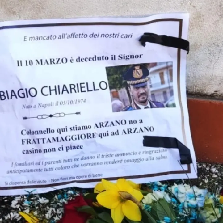 Manifesti funebri con data futura: le minacce al comandante della polizia locale