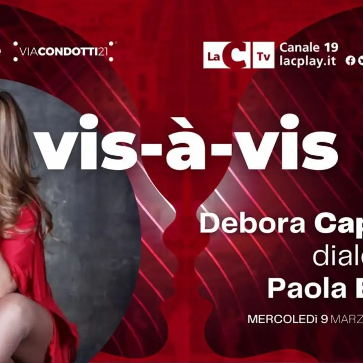 LaCapitale vis-à-vis: l’attrice Debora Caprioglio ospite della nuova puntata di oggi