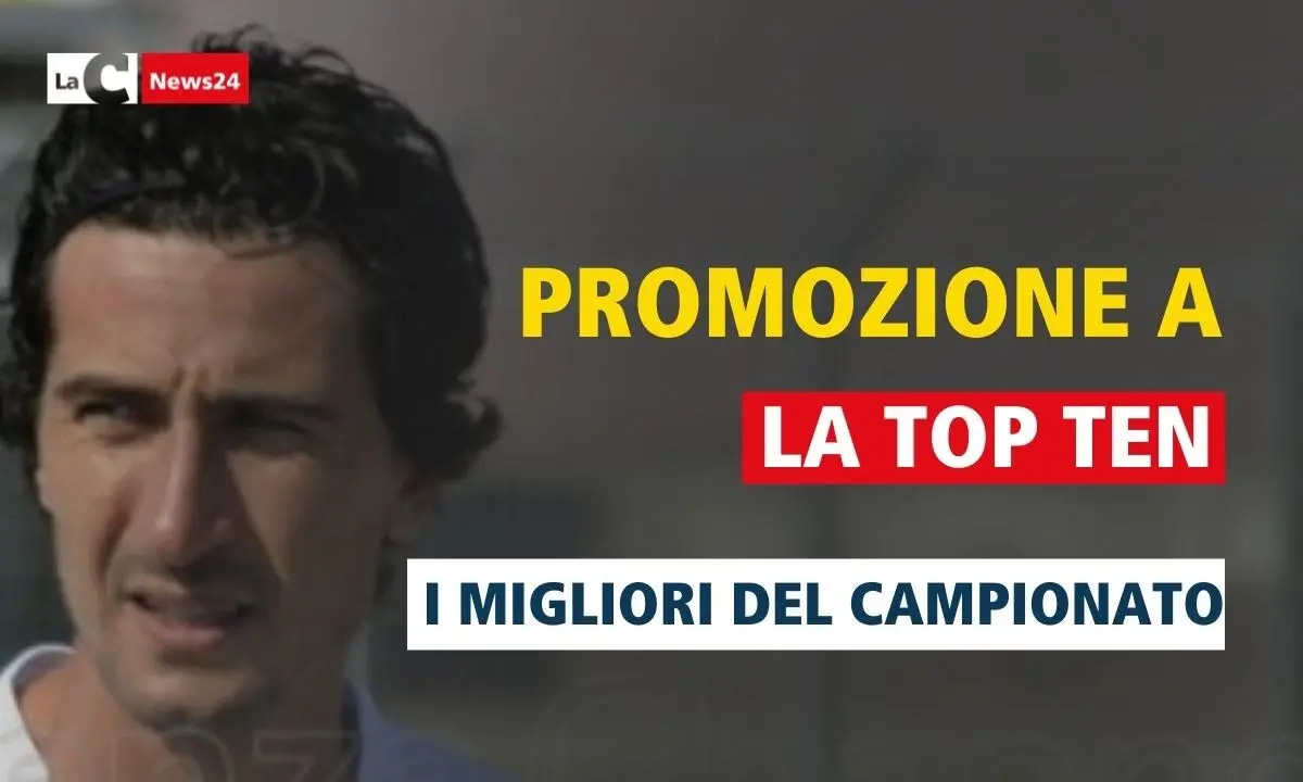 Promozione, la Top ten di Zona D: Benito Amendola davanti a tutti nel girone A