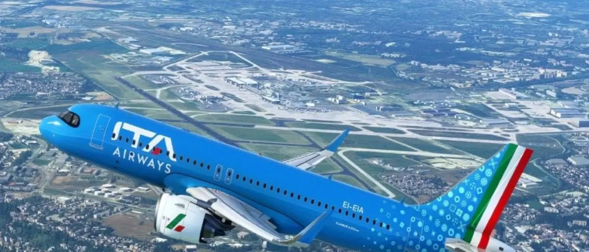 Si torna a volare tra Reggio Calabria e Milano: Ita Airways attiva la rotta da fine marzo