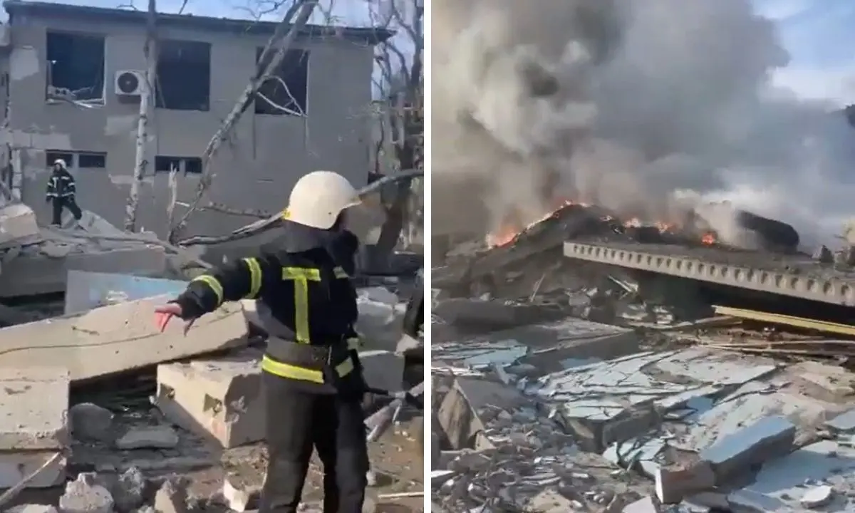 Ucraina, raid russo contro una scuola a Mykolaiv: si scava tra le macerie - LIVE