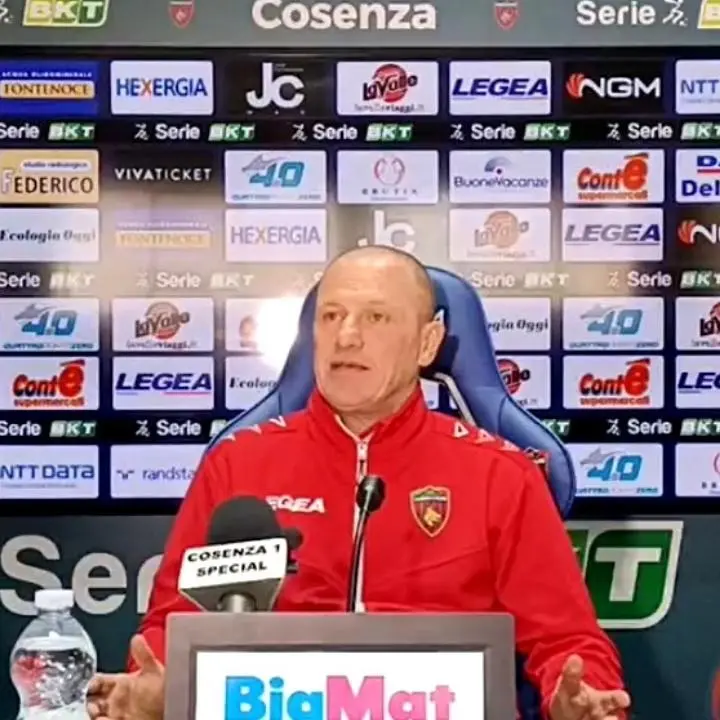 Bisoli e quel patto per salvare il Cosenza: «Lotteremo per mantenere la Serie B»