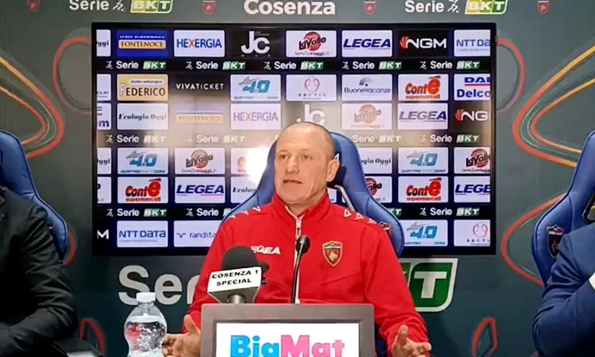 Bisoli e quel patto per salvare il Cosenza: «Lotteremo per mantenere la Serie B»