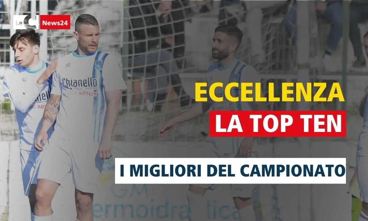 Eccellenza, la Top ten di Zona D: Michele Vitale il migliore della 24esima giornata