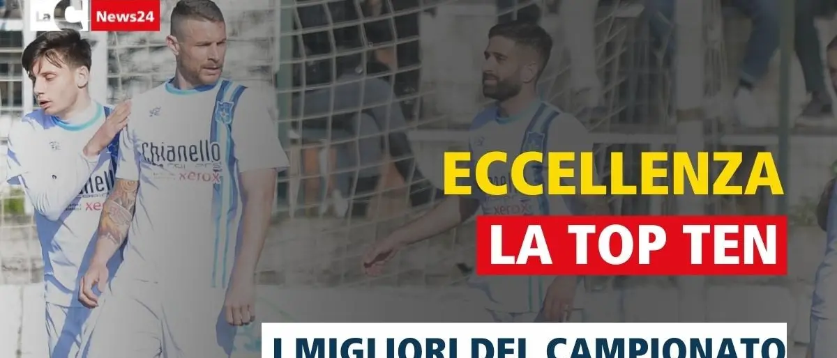 Eccellenza, la Top ten di Zona D: Michele Vitale il migliore della 24esima giornata