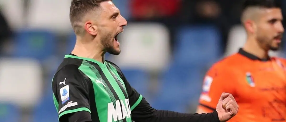 Berardi da record: è il primo calciatore calabrese a segnare 100 gol in Serie A