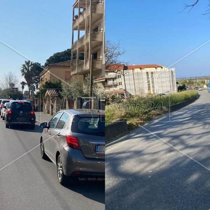 Tratto autostradale chiuso per frana, traffico in tilt nel Catanzarese e code lunghe 7 chilometri