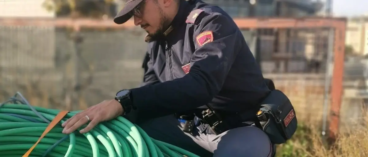 Reggio, furto di 360 chili rame nel cantiere del Palazzo di giustizia: la polizia arresta due uomini