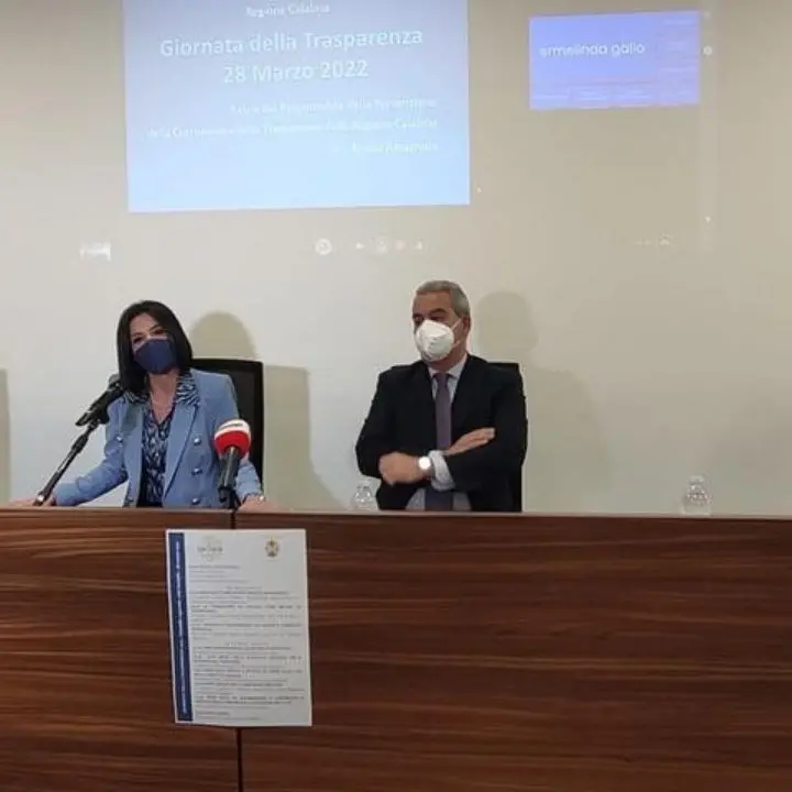 Giornata della Trasparenza, Princi: «L’anticorruzione come obiettivo prioritario della Regione Calabria»