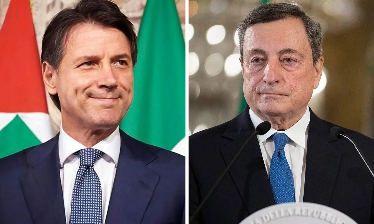 Spese militari, è scontro tra Draghi e Conte: il premier sale al Quirinale e agita lo spettro della crisi di governo