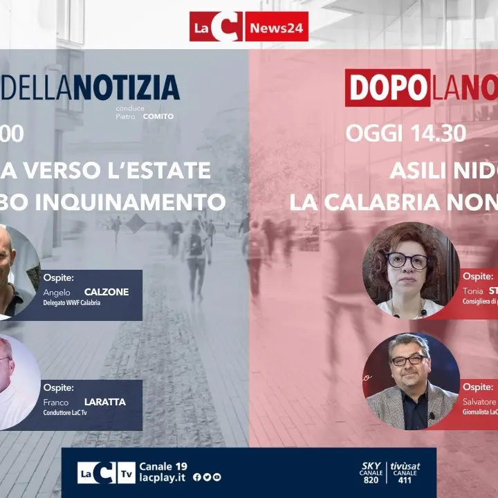 Estate alle porte con l’incubo inquinamento, asili nido e parità di genere: torna l’informazione live