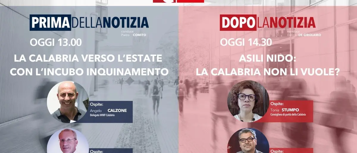 Estate alle porte con l’incubo inquinamento, asili nido e parità di genere: torna l’informazione live